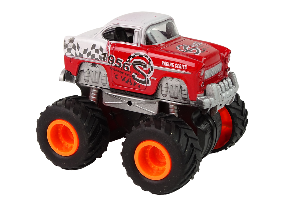 Sportwagen Großradmodell Monstertruck Auto Wagen Classic Modell Set