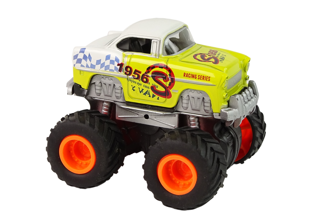 Sportwagen Großradmodell Monstertruck Auto Wagen Classic Modell Set