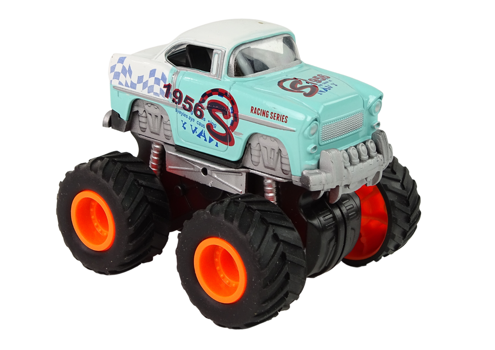 Sportwagen Großradmodell Monstertruck Auto Wagen Classic Modell Set