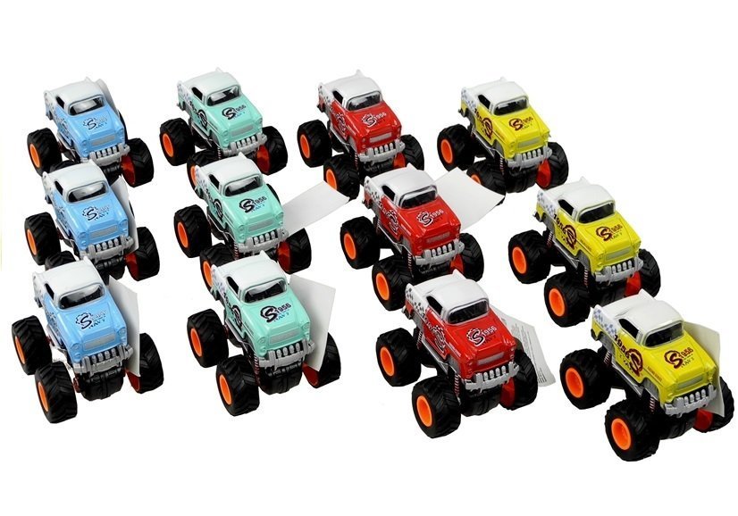 Sportwagen Großradmodell Monstertruck Auto Wagen Classic Modell Set