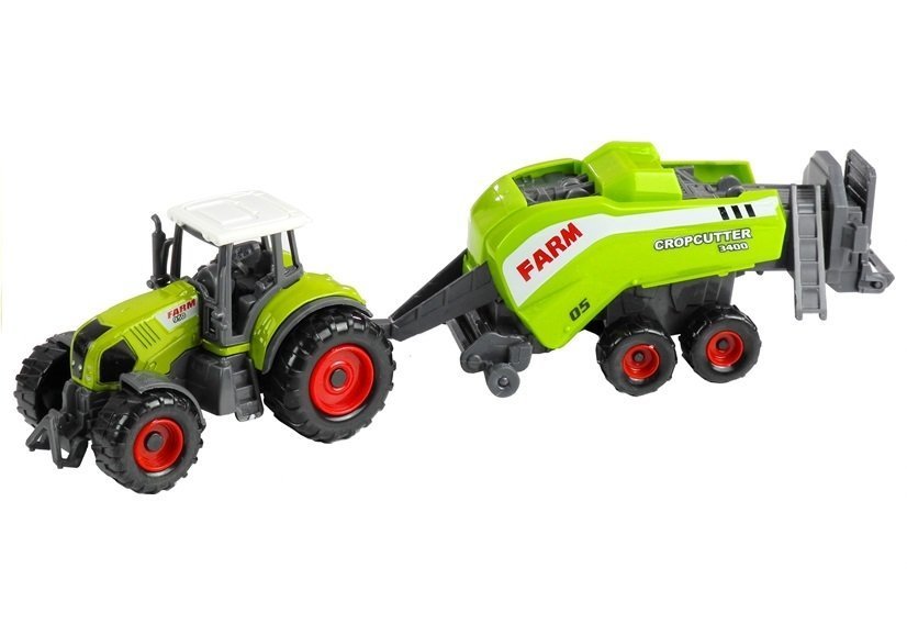 Traktor Set Landmaschinen Anhänger Transport Bauernhof Spielzeug