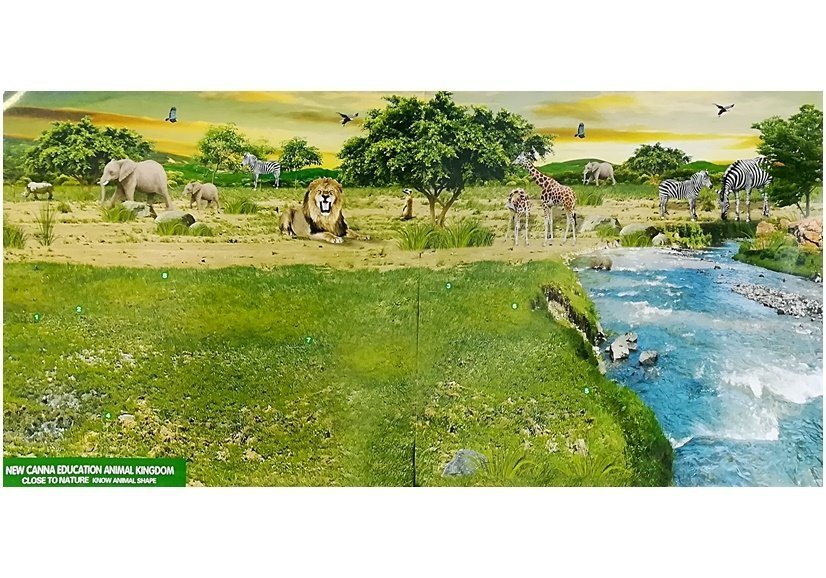 Giraffenfiguren Familie Afrika Giraffen Tierfiguren Set Spielzeug