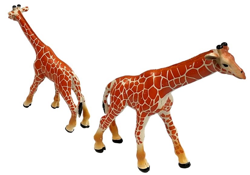 Giraffenfiguren Familie Afrika Giraffen Tierfiguren Set Spielzeug