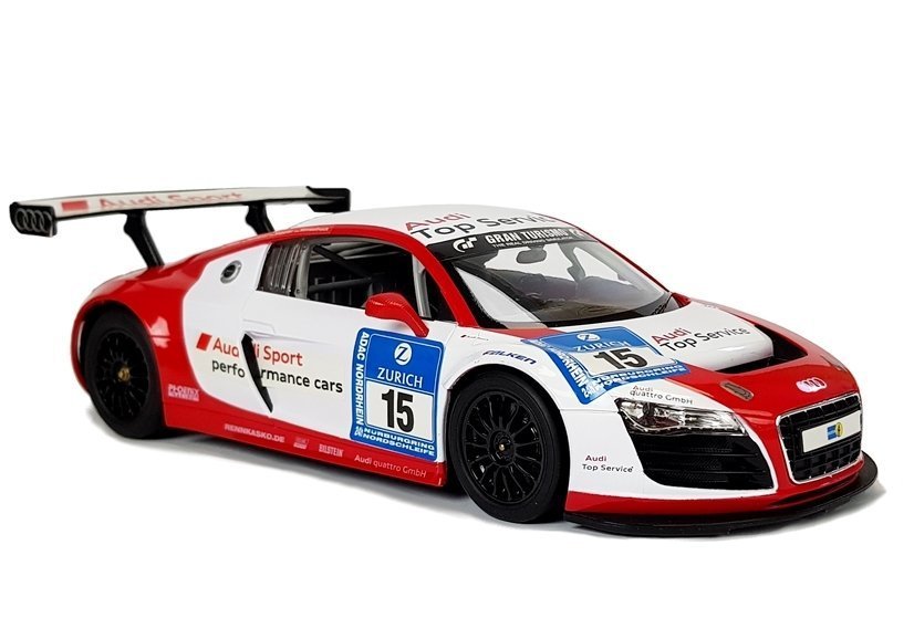 Auto R/C Audi R8 LMS Rastar Leuchtende Lichter Spielzeugauto LED