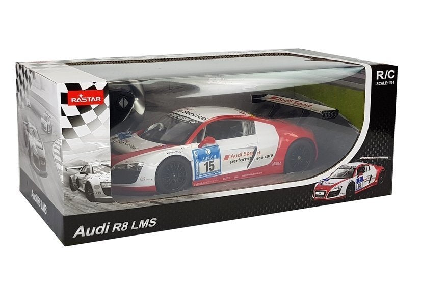 Auto R/C Audi R8 LMS Rastar Leuchtende Lichter Spielzeugauto LED