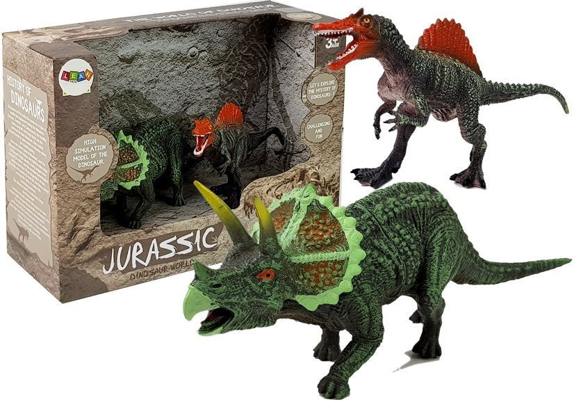 Spinosaurus Dinosaurier Figurenset Triceratops Dinosaurierfiguren Tier