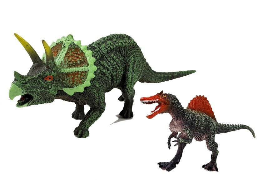 Spinosaurus Dinosaurier Figurenset Triceratops Dinosaurierfiguren Tier