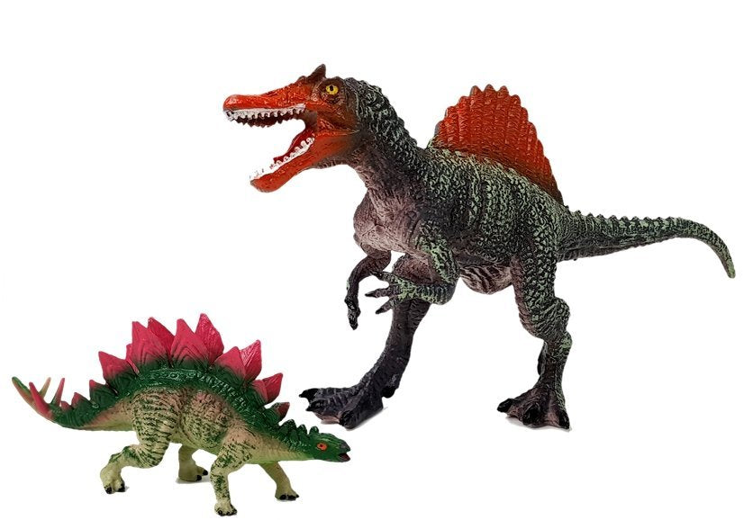 Figurenset Dinosaurier Spinosaurus Stegosaurus Dinosaurierfiguren Tier