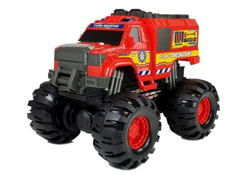 Monster Auto Truck Feuerwehrauto Fahrzeug Kinderauto Offroad Spielzeug