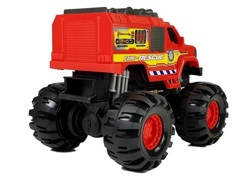 Monster Auto Truck Feuerwehrauto Fahrzeug Kinderauto Offroad Spielzeug