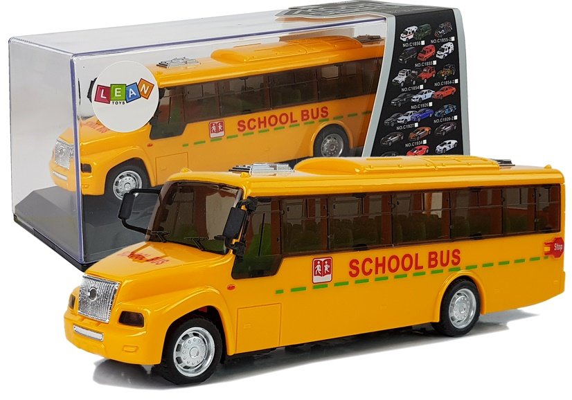 Schulbus Lichter Sounds Auto Spielzeug Bus Effekte Fahrzeug Set Spiel