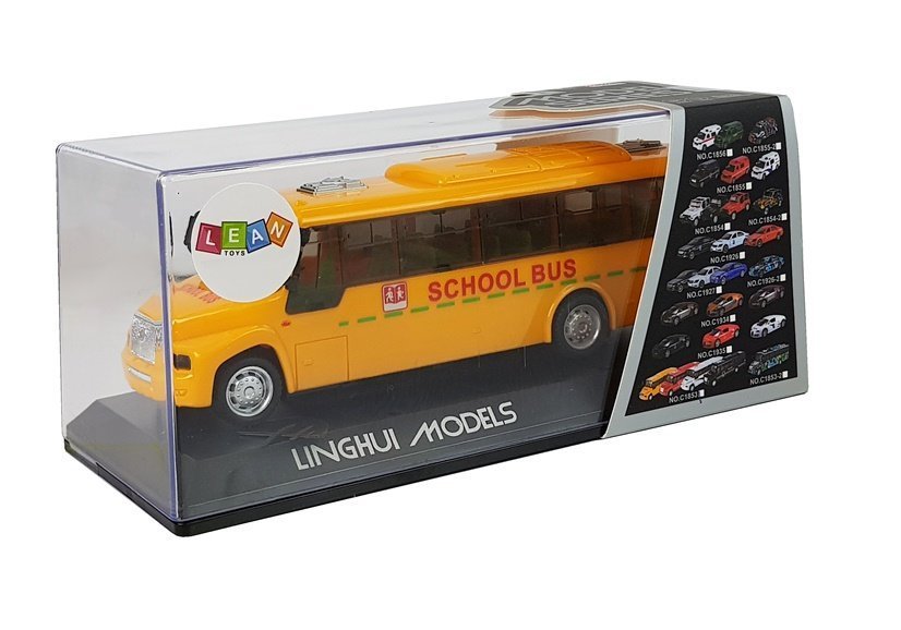 Schulbus Lichter Sounds Auto Spielzeug Bus Effekte Fahrzeug Set Spiel