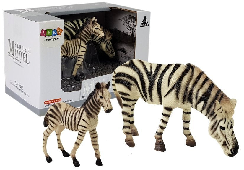 Figurenset Tiere Afrika Nilpferd Zebra Wildtiere Figuren Spielzeug Set