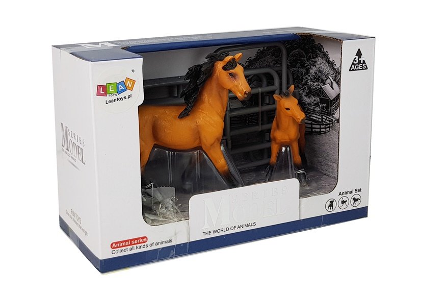 Figurenset Tiere Pferde Farm Fohlen Pony Pferdefiguren Spielzeug Set