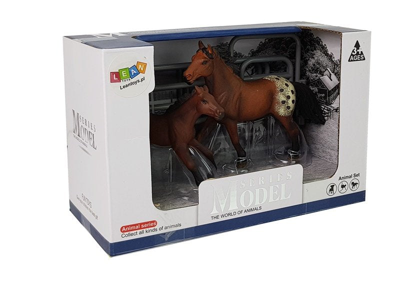 Figurenset Tiere Pferde Farm Fohlen Pony Pferdefiguren Spielzeug Set