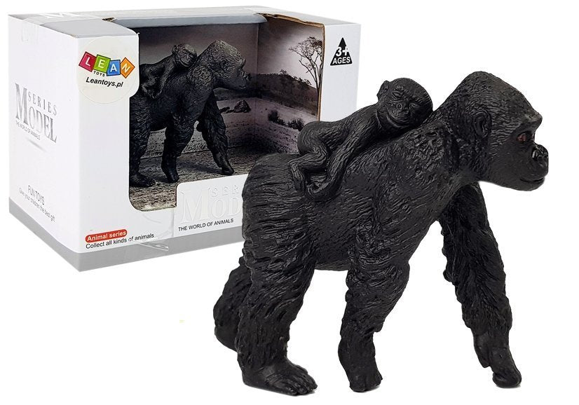 Figurenset Tiere Gorilla Tierfiguren Figuren Spielzeug Affen Wildtier