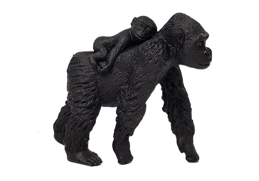 Figurenset Tiere Gorilla Tierfiguren Figuren Spielzeug Affen Wildtier