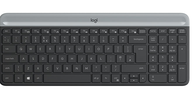 (G3) Logitech MK470 Slim Combo Kabellose Tastatur Spanisches QWERTY Layout