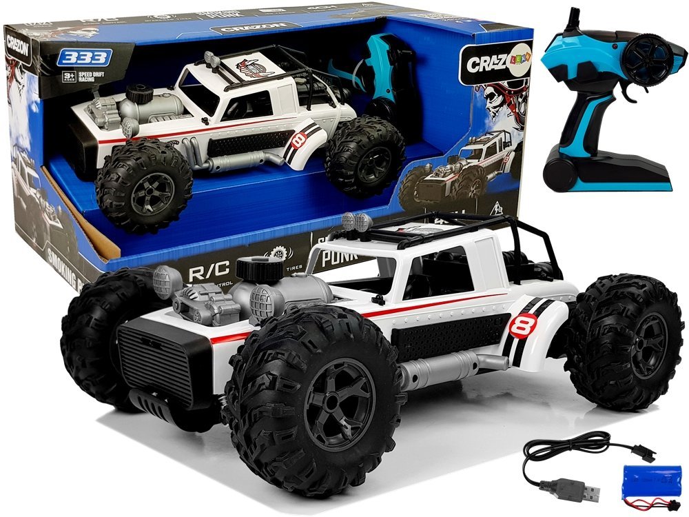 Ferngesteuert Buggy Dampf Rauch Offroad Auto Fahrzeug Spielzeug