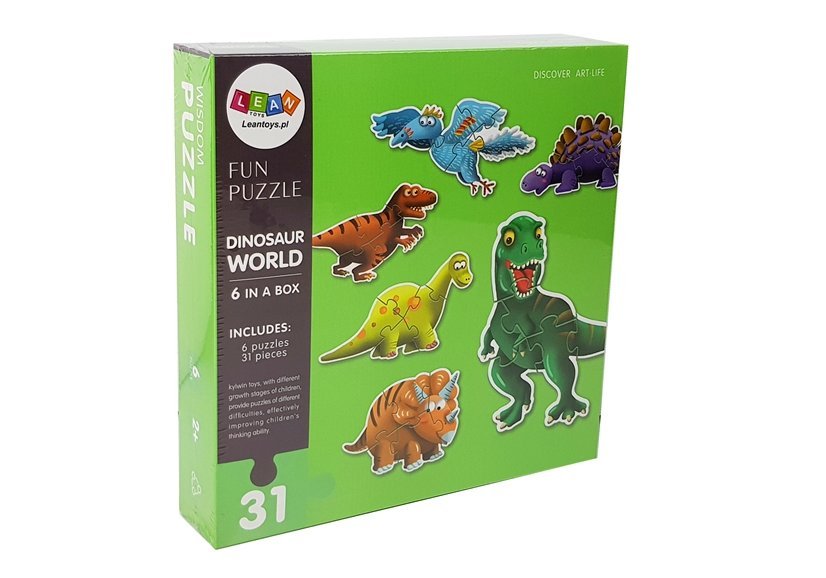 Dinosaurier Dino Puzzle Puzzlematte Kinderpuzzle Puzzlebrett 31 Teile