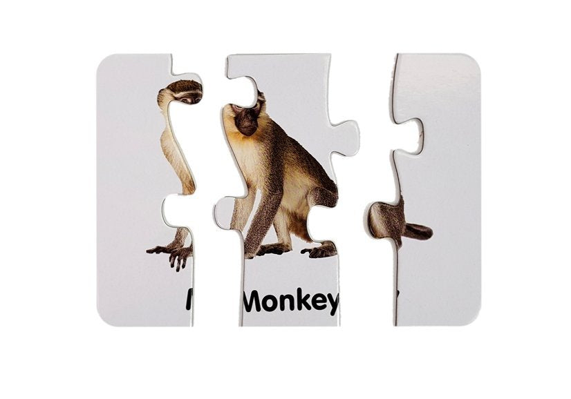 Kinder Wilde Tiere Pferd Löwe Tierpuzzle Kinderpuzzle Puzzle 10 Teile