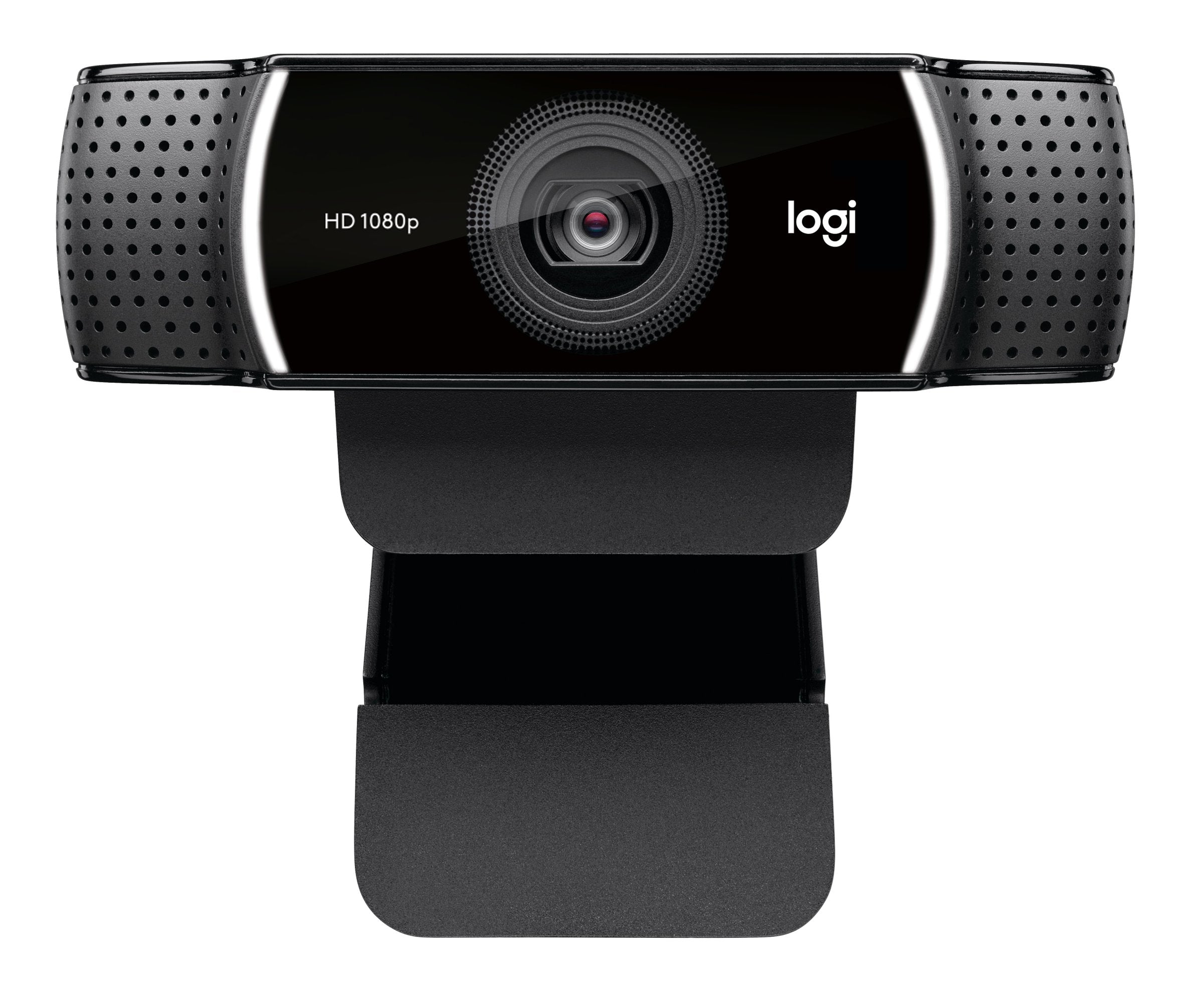 (C) Logitech C922 PRO Webcam mit Stativ, Full-HD 1080p, 78° Sichtfeld, Autofokus, Belichtungskorrektur