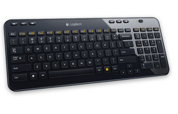 (C) Logitech K360 Kompakte, Kabellose Tastatur für Windows, 2,4 GHz kabellos