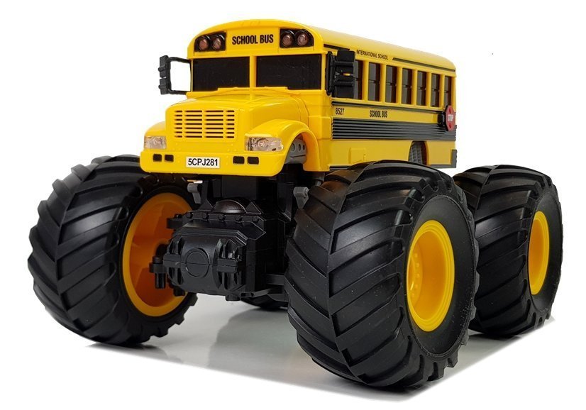 Schulbus Ferngesteuert Bus Monster Truck Sounds Geräusche Spielzeug