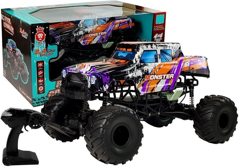 Ferngesteuert Geländewagen RC Auto Fahrzeug Monster Truck Spielzeug