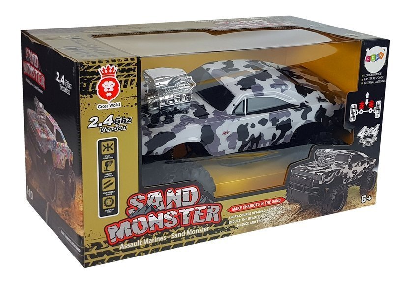 Ferngesteuert 4x4 Offroad Auto Fahrzeug Spielzeugauto RC Monster Truck