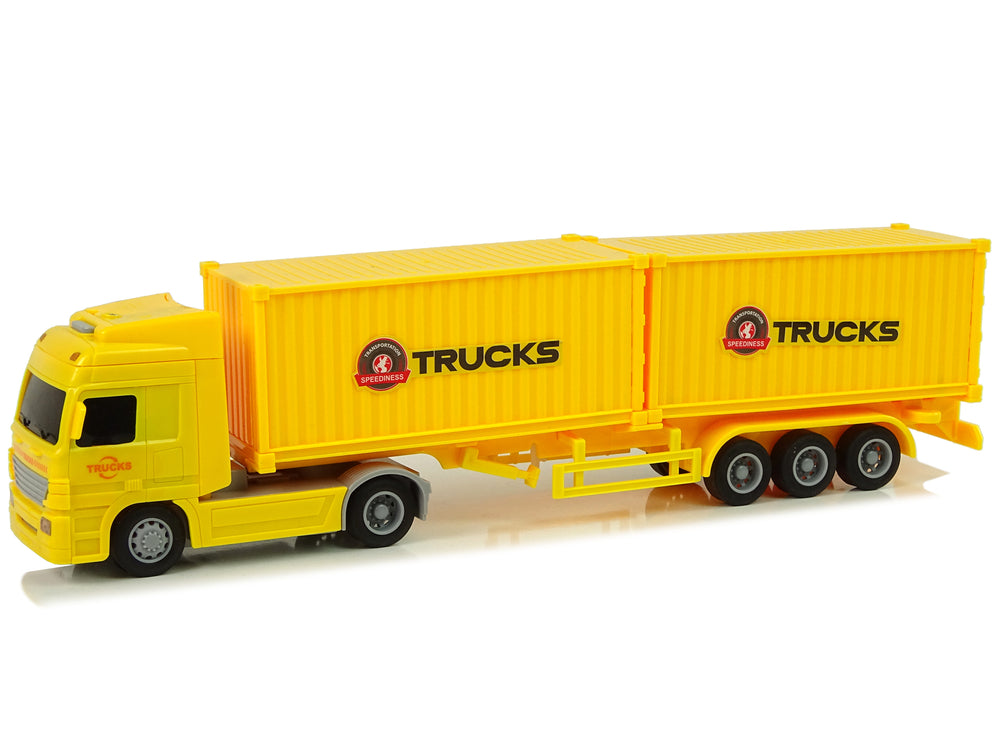 Truck Reibungsantrieb Lichter Sound LKW Miniaturversion Auto Lastwagen