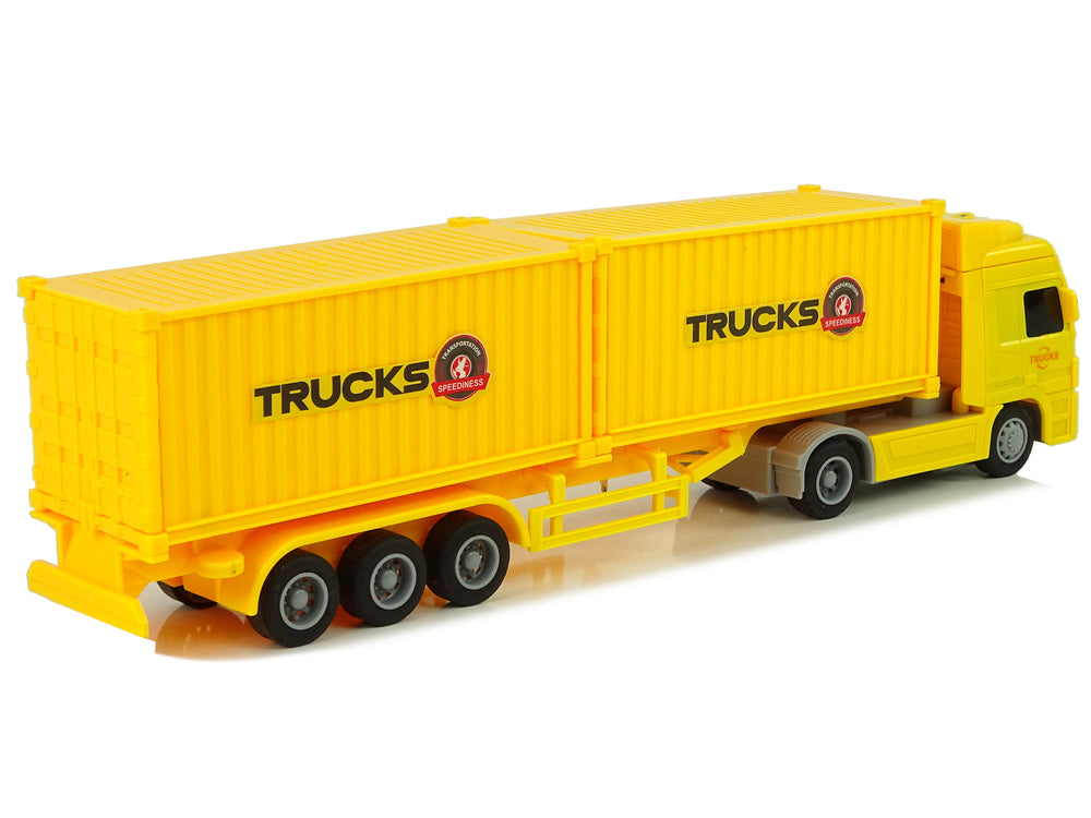 Truck Reibungsantrieb Lichter Sound LKW Miniaturversion Auto Lastwagen