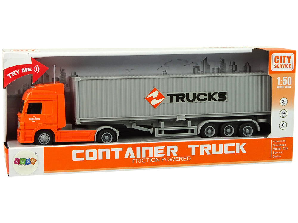 LKW Licht Sound Friktions-LKW Truck Miniatur Spielzeug Auto Lastwagen