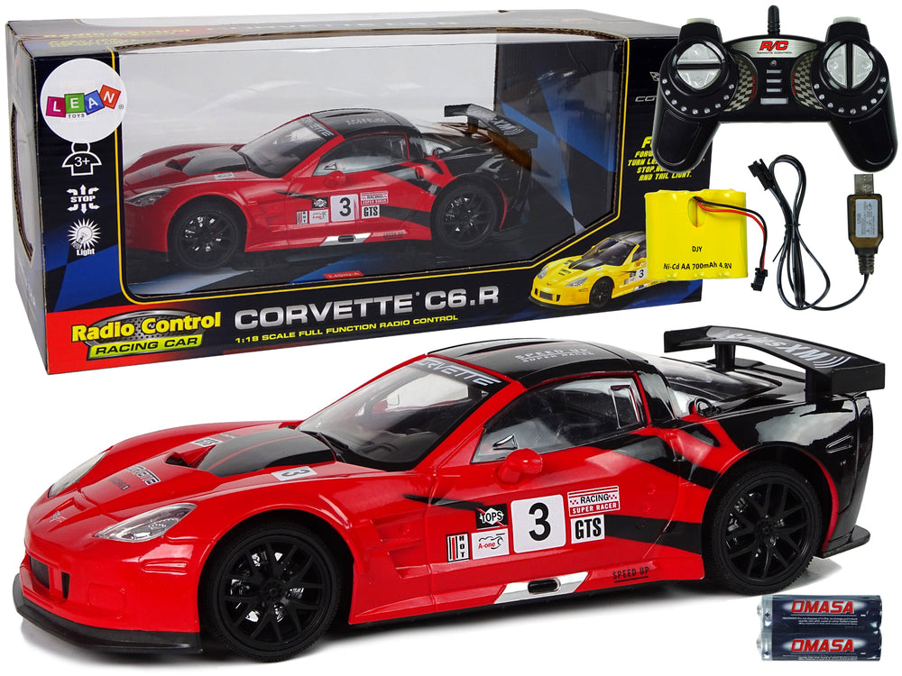 Rennwagen R/C Corvette Sportwagen Ferngesteuert Fahrzeug Spielzeug