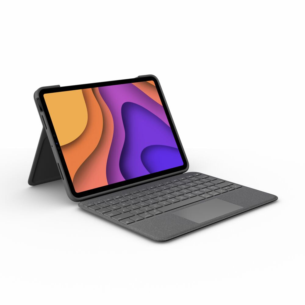 (G1) Logitech Folio Touch iPad Hülle Tastatur, Trackpad und Smart Connector für iPad Air 4. Gen 5.