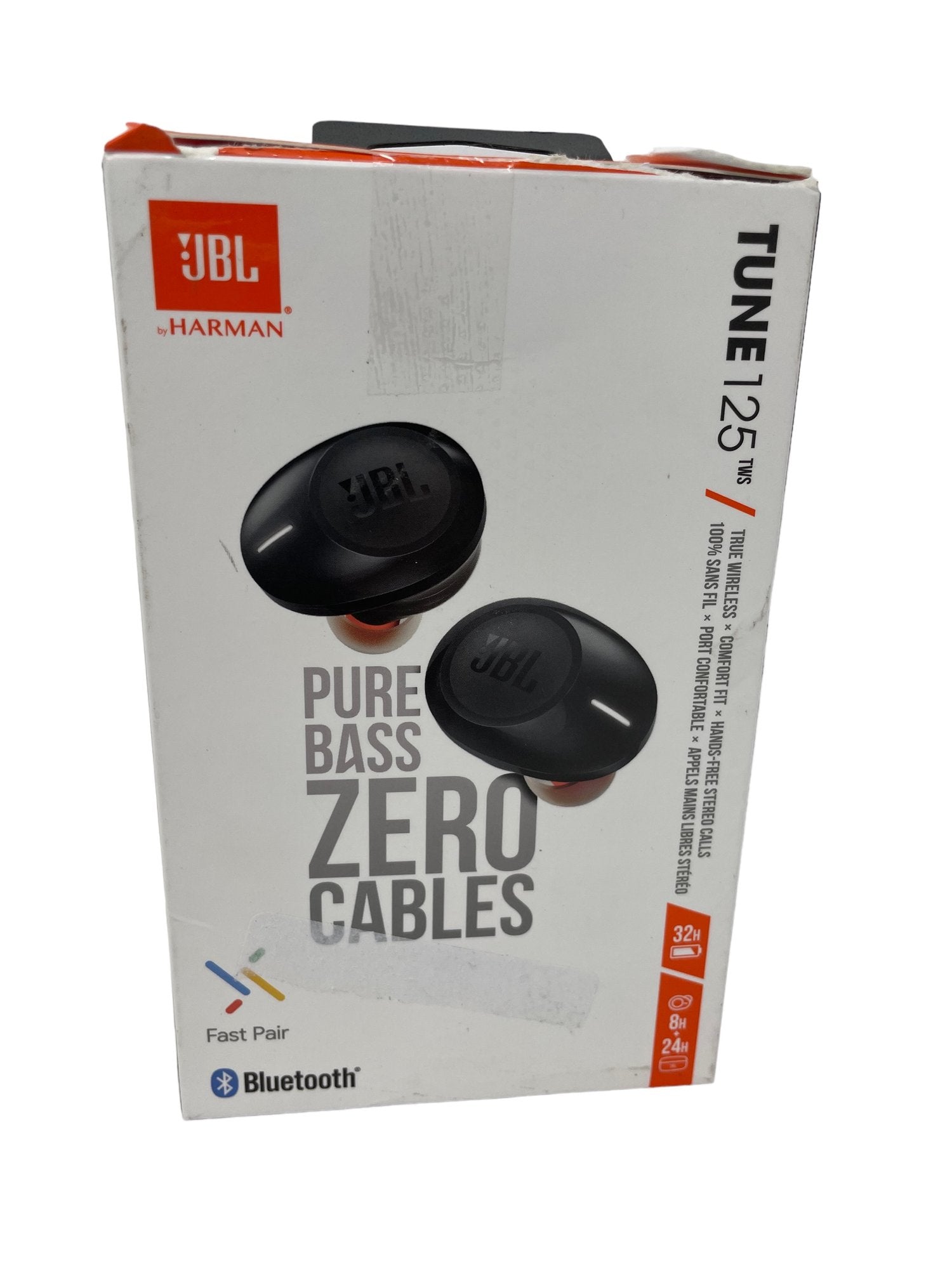 (B1) JBL Tune 125 TWS In-Ear Bluetooth-Kopfhörer schwarz