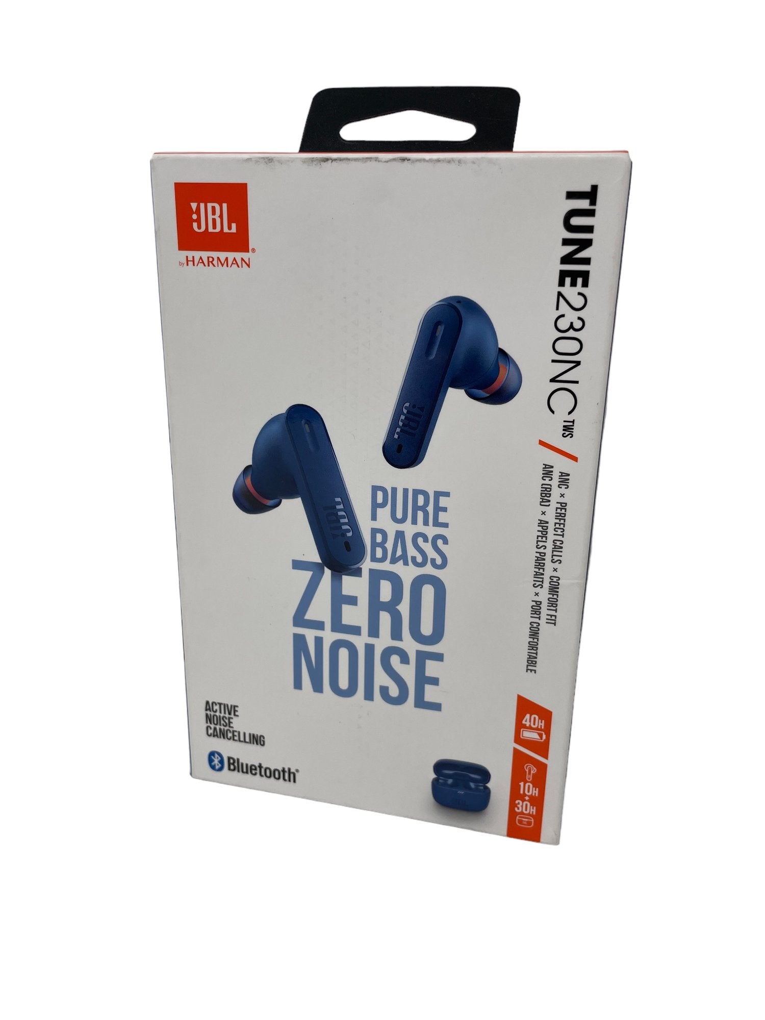 (G2) JBL Tune 230 NC TWS Wasserfeste, True-Wireless In-Ear-Kopfhörer mit Noise-Cancelling in Blau