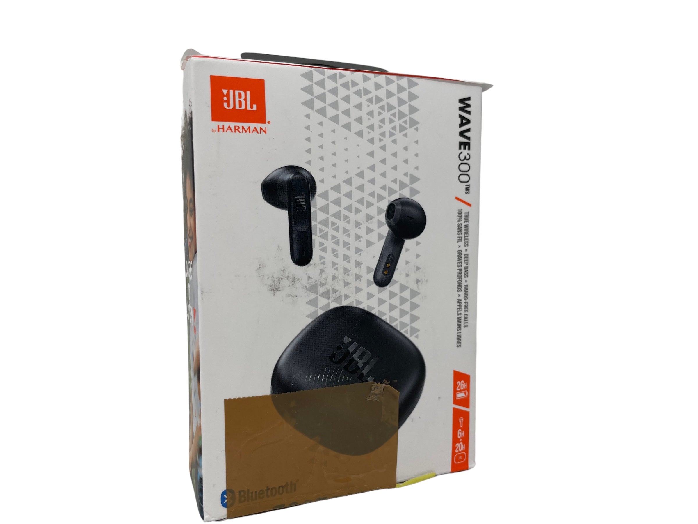 (B1) JBL Wave 300 TWS True-Wireless In-Ear Bluetooth-Kopfhörer in Schwarz