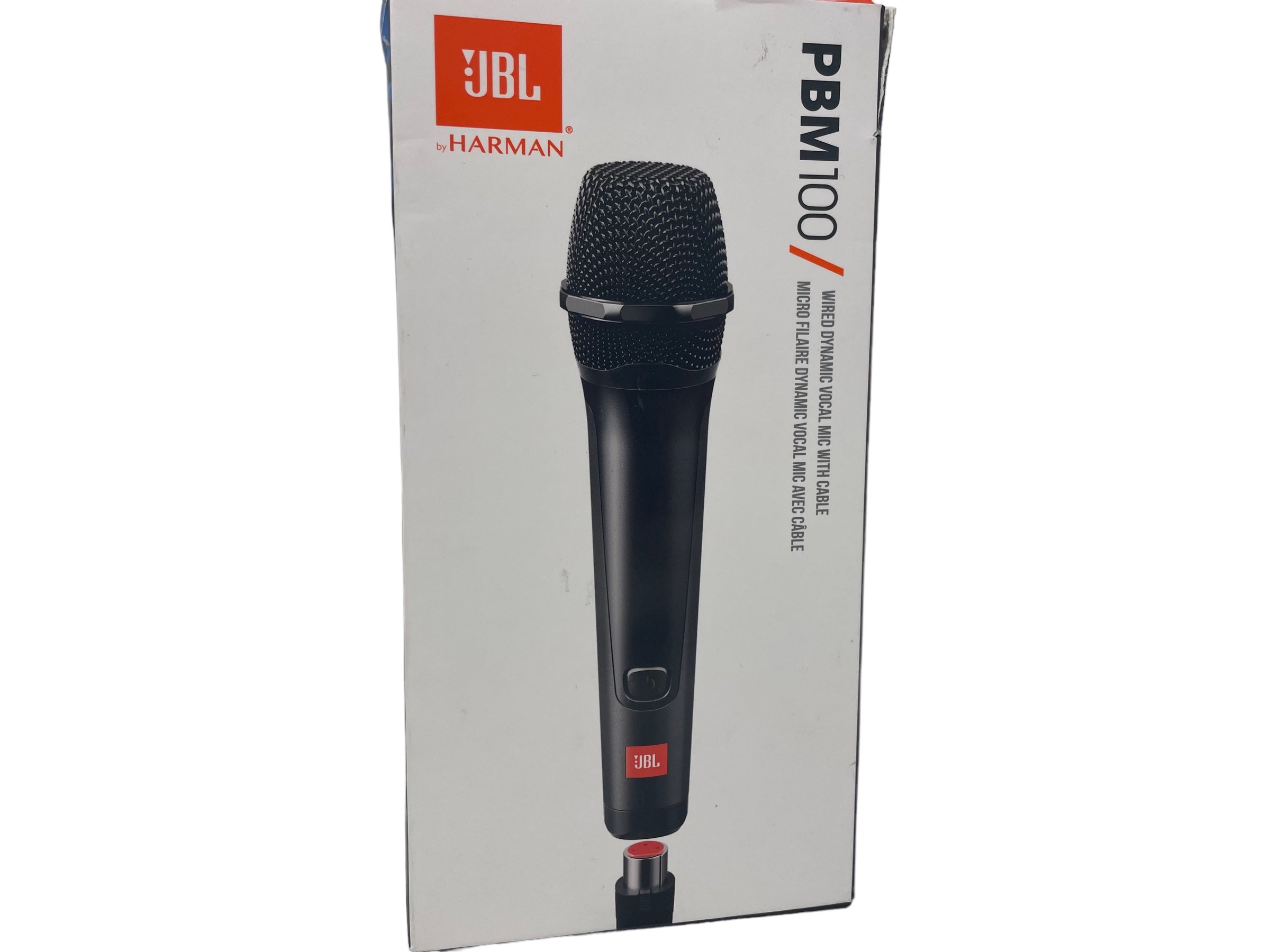 (C) JBL PBM 100 – Dynamisches Gesangsmikrofon mit Kabel schwarz