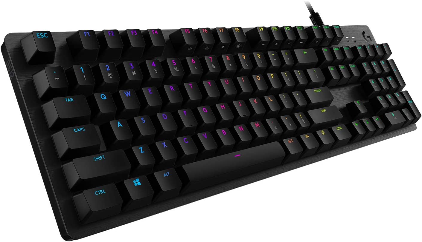 (G2) Logitech G512 mechanische Gaming-Tastatur, GX-Brown Taktile Switches