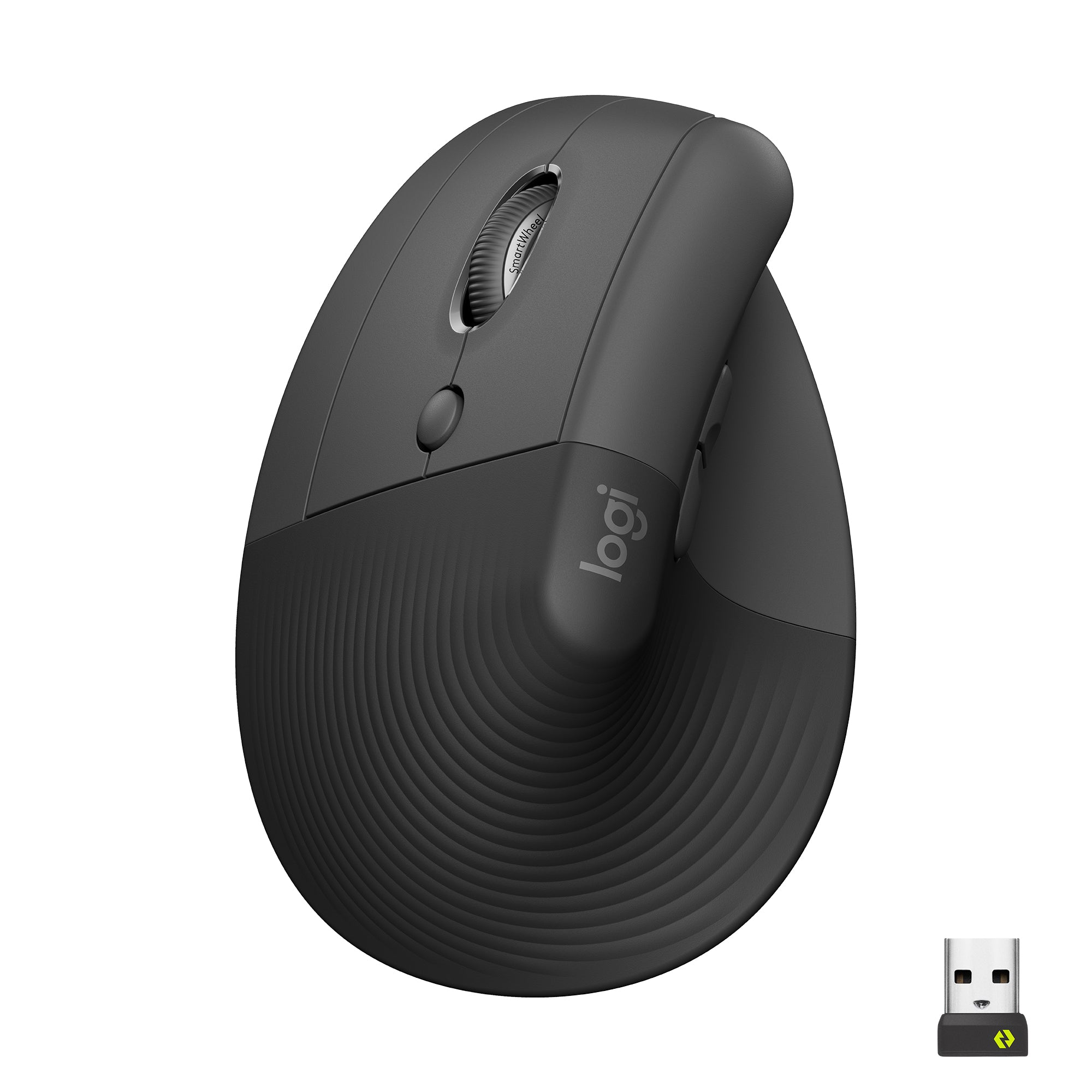 (C) Logitech Lift Left Vertikale Ergonomische Maus, Linkshänder, Kabellos, Bluetooth