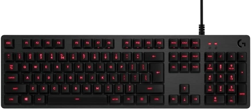 (G1) Logitech G413 Mechanische Gaming-Tastatur, Taktile Romer-G Switches