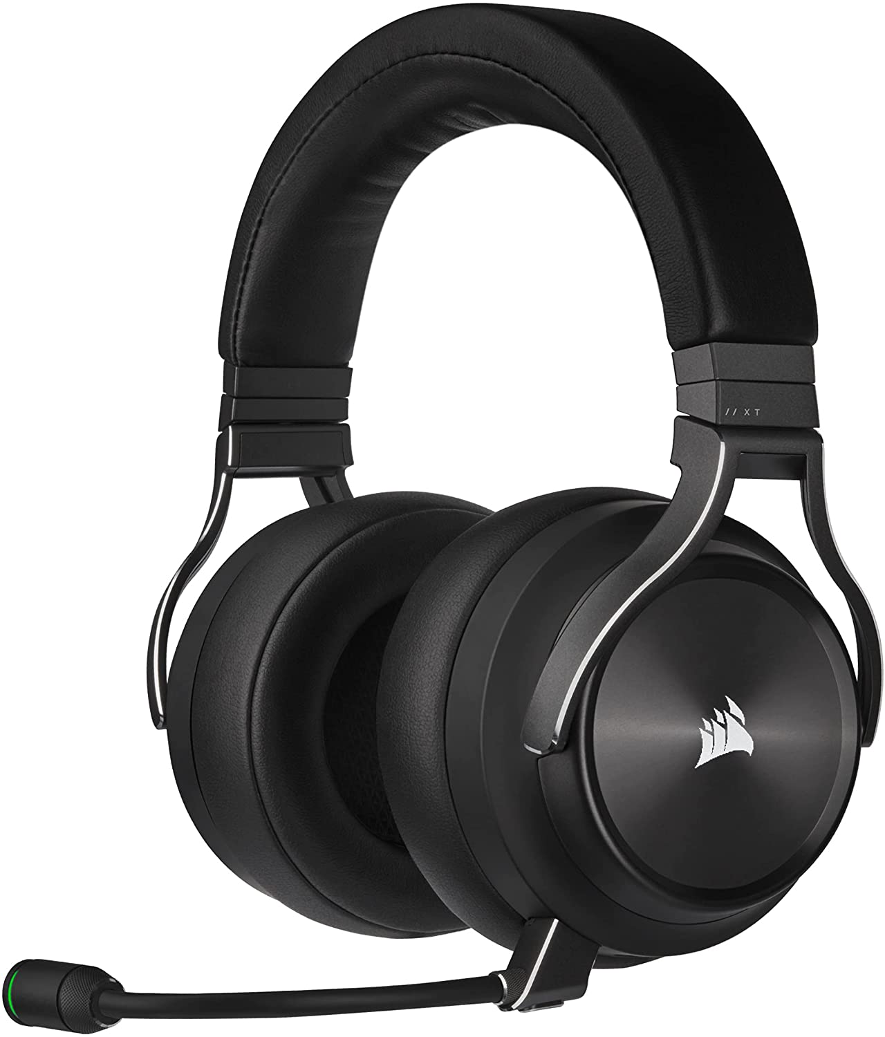 (C) Corsair VIRTUOSO RGB WIRELESS XT Hi-Fi-Gaming-Headset mit Räumlichem Klang (Gleichzeitige Dual-Wireless-Verbindungen, PC, Mac, PS5, Switch, Mobile & Verkabelt