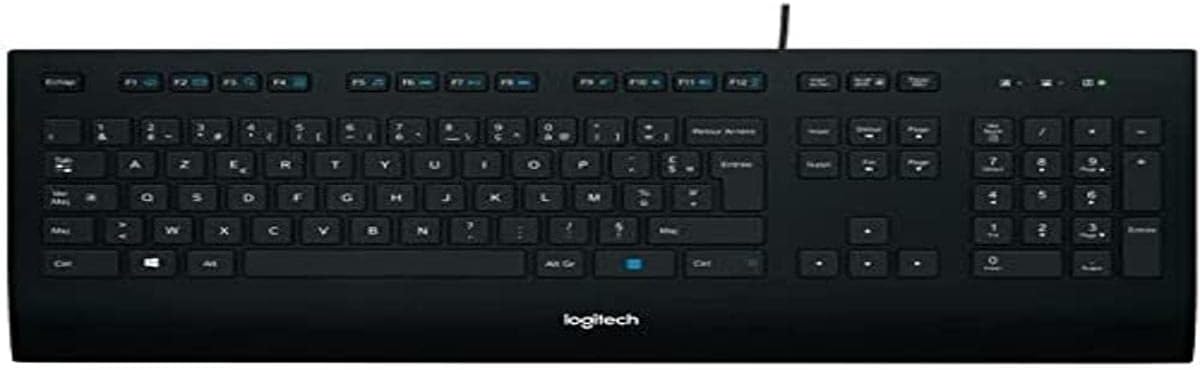 (G1) Logitech K280E Pro Tastatur USB FR Schwarz