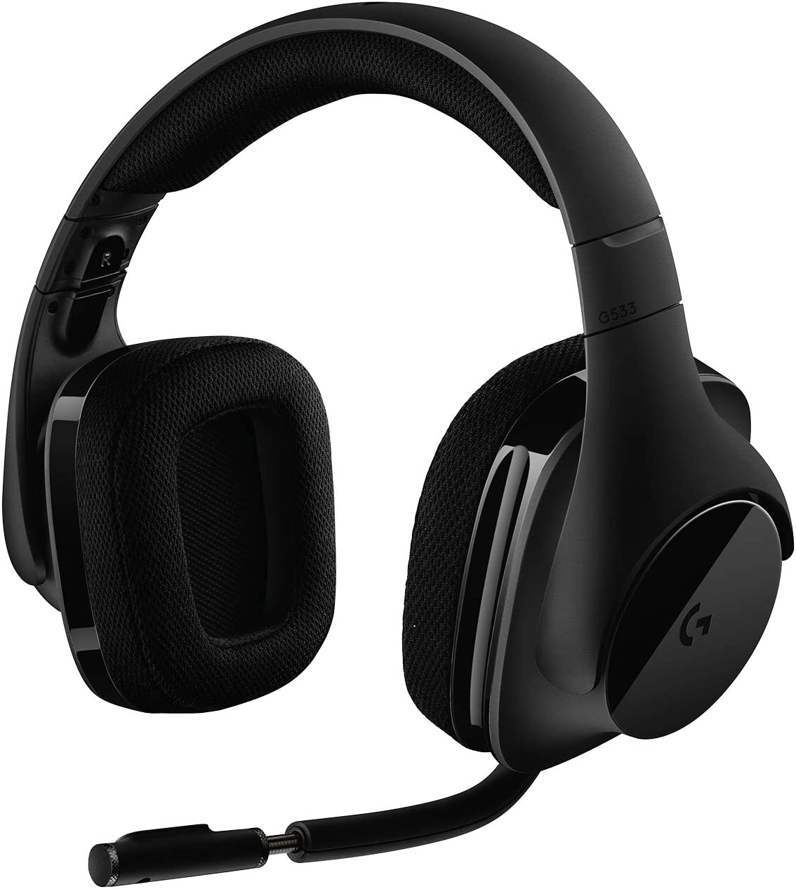 (C) Logitech G533 wireless gaming headset, 7.1 surround sound