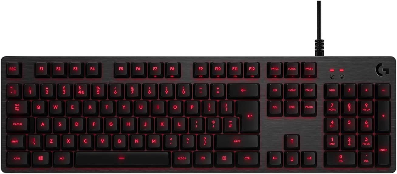 (G1) Logitech G413 mechanische Gaming-Tastatur, Taktile Romer-G Switches