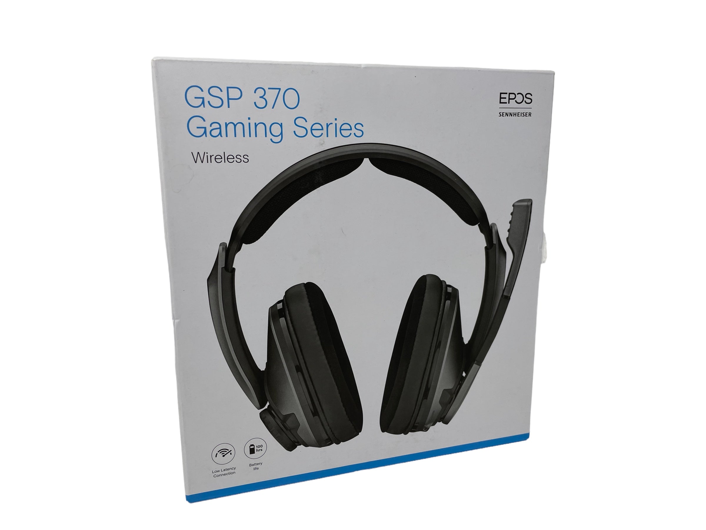 (B) Auriculares inalámbricos para juegos Sennheiser GSP 370 con sonido envolvente 7.1 para PC, Mac, PS5 y PS4