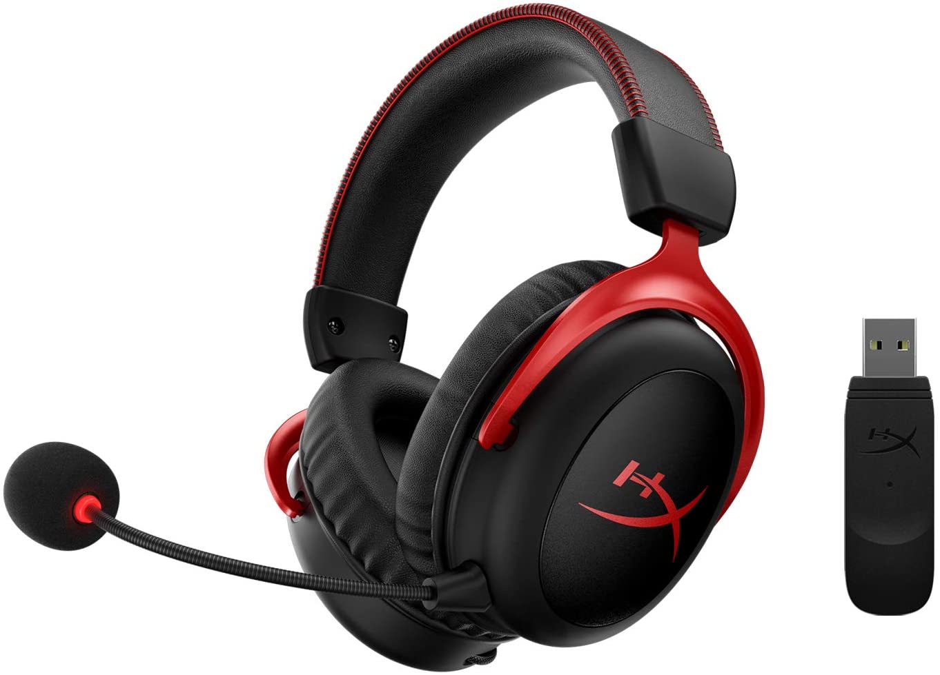 (C) HyperX Cloud II Wireless -Gaming-Headset für PC,Xbox Series X|S,Xbox One