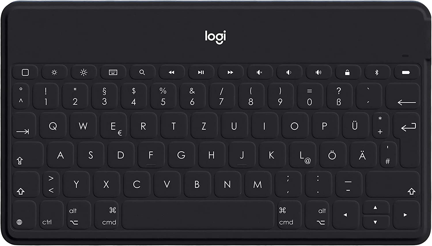 (G1) Logitech Keys-to-Go Kabellose Tablet-Tastatur, Bluetooth ES QWERTY