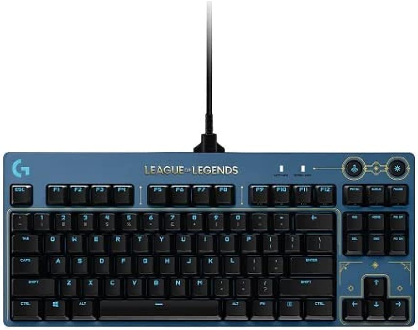 (G1) LogitechG PRO Mechanische Gaming-Tastatur Ultra-tragbares tenkeyless-Design US QWERTY